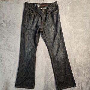 Urban Pipeline Relaxed Fit Bootcut Jeans Size 30x30 Blue Dark Wash Workwear